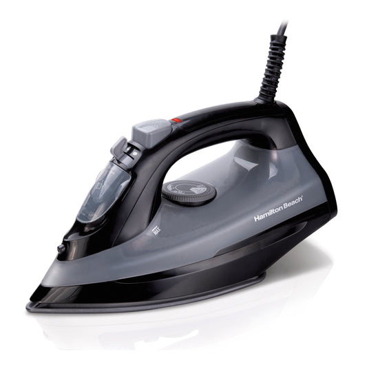 Plancha de Vapor Hamilton Beach 14105, suela antiadherente Extra-Glide™