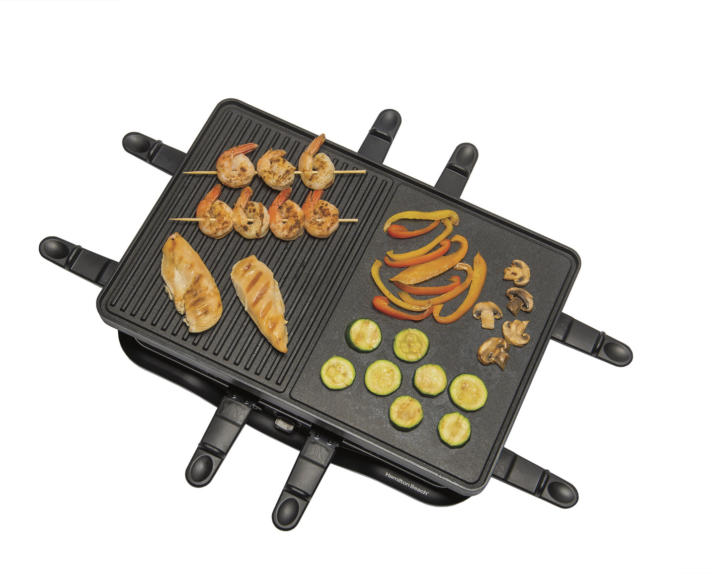Parrilla Portátil Con Raclette Hamilton Beach 31612-MX