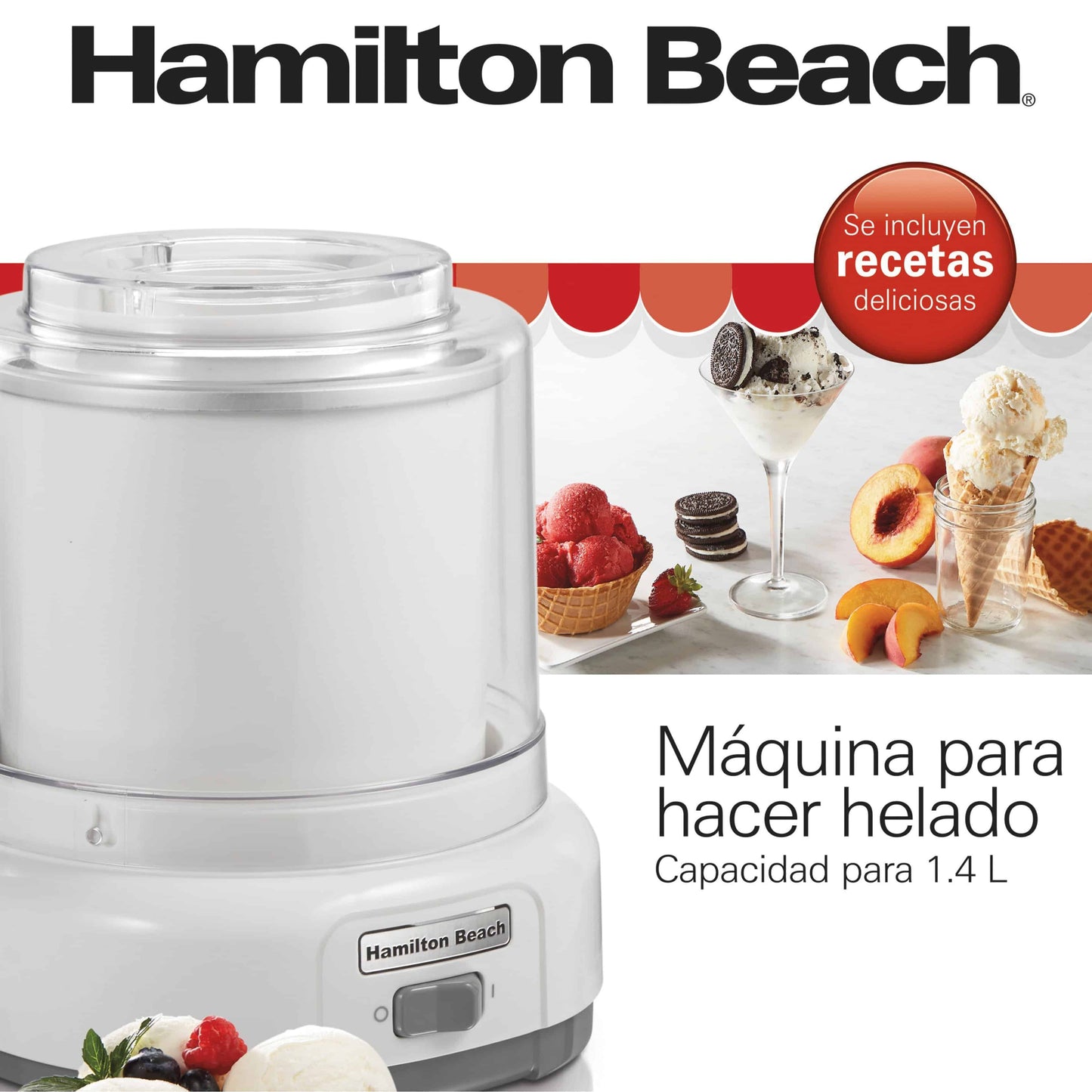 Máquina de Helados Automática Eléctrica